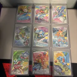 Pokemon 2026 First Partner Illustration Collection Series 1 Promos Set 9 Cards - Image 2
