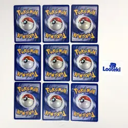 Old Pokemon Card Lot (9 Cards) Vintage Cards - Image 2