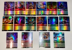 Lorcana EPICs 16 Card Lot - Fabled, Whispers in the Well, Winterspell - Image 1