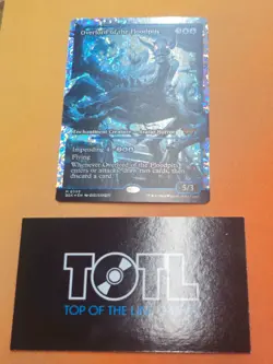 Overlord of the Floodpits (Showcase) (Fracture Foil) Duskmourn English NM - Image 1