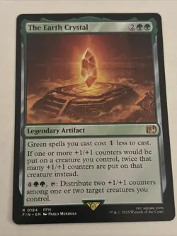 The Earth Crystal *Non-Foil* FIN 184 NM Mtg Final Fantasy - Image 1
