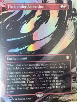 Firebender Ascension (Borderless) Avatar: The Last Airbender Foil - Image 1