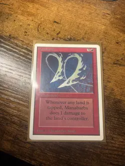 Magic The Gathering MTG Manabarbs - Image 1