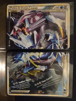Pokemon TCG Palkia & Dialga Legend 101/102, 102/102 Triumphant Top & Bottom 🌟🌟 - Image 1