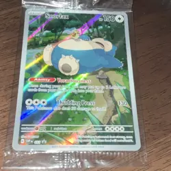 Snorlax 051 Sv: Scarlet & Violet Promo Full Art Holo Promo 150HP Pokemon TCG - Image 1