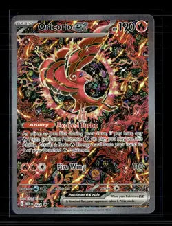 Pokemon 2025 Mega Evolution Oricorio EX SAR #24/24 - Image 1