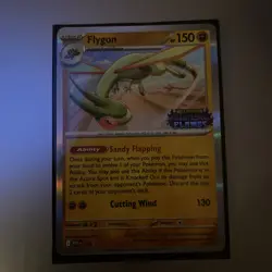 Pokemon TCG - Flygon MEP 016 Phantasmal Flames Stamped Prerelease Promo - Image 1