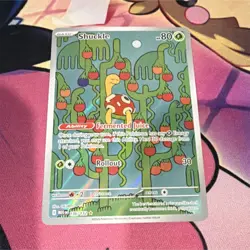 Pokemon Shuckle 136/132 Me01: Mega Evolution Full Art Holo Pokemon TCG - Image 1