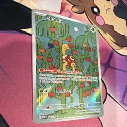 Pokemon Shuckle 136/132 Me01: Mega Evolution Full Art Holo Pokemon TCG - Image 3