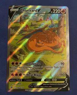 2019-2023 Pokemon SWSH Black Star Promos Charizard V #SWSH260 - Image 1