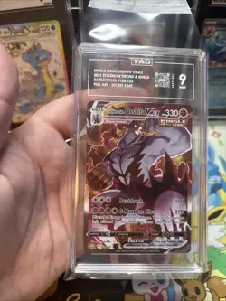 Pokemon Single Strike Urshifu VMAX 086/163 Full Art Battle Styles TAG 9 Mint - Image 1