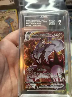 Pokemon Single Strike Urshifu VMAX 086/163 Full Art Battle Styles TAG 9 Mint - Image 4