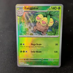 Pokemon Exeggutor Sv: Prismatic Evolutions 002/131 Uncommon Pokeball Holo HP 140 - Image 1
