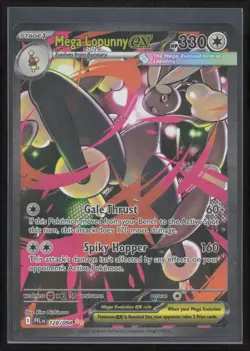 Mega Lopunny ex 128/094 Special Illustration Rare Phantasmal Flames Pokemon NM/M - Image 1