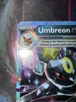 Pokemon TCG Umbreon EX 060/131 Prismatic Evolutions Stamped Promo - Image 3