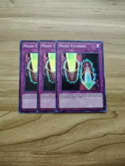 Yu-Gi-Oh! - Magic Cylinder 3X - Super Rare / Holo - Full Playset - Image 1