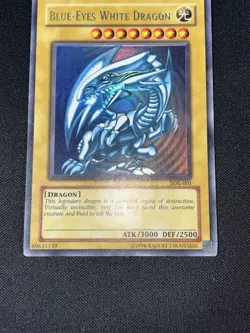 Blue-Eyes White Dragon SDK-001 Starter Deck Kaiba Unlimited Print Yugioh - Image 4