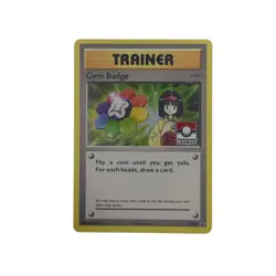 Pokemon Erika Gym Badge XY206 Black Star Promo Holo Trainer Card 2016 LP - Image 1
