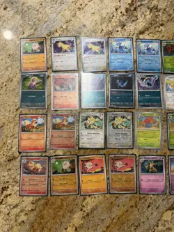 Pokemon 151 40 Card Lot Reverse Holo / Common Set - Image 2