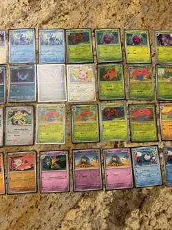 Pokemon 151 40 Card Lot Reverse Holo / Common Set - Image 3