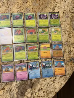 Pokemon 151 40 Card Lot Reverse Holo / Common Set - Image 4