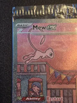 Mew EX Scarlet & Violet Promo Card Near Mint NM Condition Sealed - Image 2