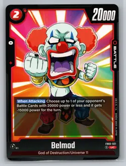 Dragon Ball Super Card Game #FB03-021 Belmod - Image 1