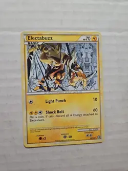 Electabuzz 33/102 Triumphant Regular Uncommon Card Pokemon TCG Trading Card Game - Image 1