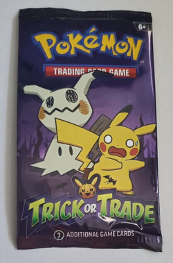 1 pack "2023 Trick Or Trade" Pokemon TCG Cards - Image 1