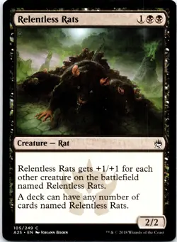 Relentless Rats C Masters 25 105 LP - Image 1