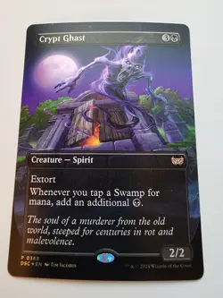 Crypt Ghast (Borderless) Commander: Duskmourn: House of Horror Foil - Image 1