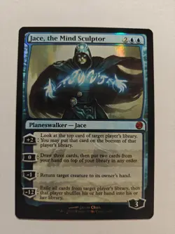 MTG Magic the Gathering Jace, the Mind Sculptor (18/20) FTV Twenty FOIL - Image 1