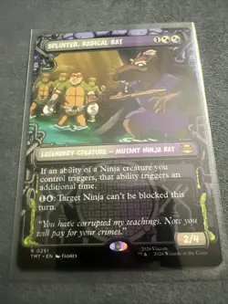 Splinter, Radical Rat Teenage Mutant Ninja Turtles 251 Regular - Image 1