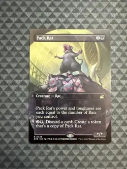 MTG Pack Rat #0426 Anime Borderless Rare Ravnica Remastered (RVR) - Image 1