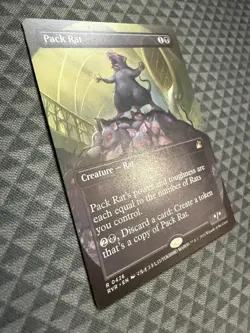 MTG Pack Rat #0426 Anime Borderless Rare Ravnica Remastered (RVR) - Image 3