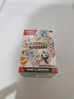 Pokemon TCG: S&V Prismatic Evolutions Booster Bundle (6pks) Factory Sealed - Image 1