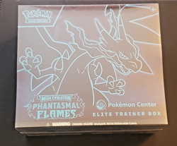 Pokemon TCG Phantasmal Flames Pokemon Center Elite Trainer Box ETB - Image 1