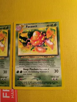 3x Parasect 35/64 Uncommon Neo Revelation Pokemon Card Mp - Image 4
