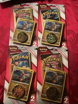 Pokemon 2019 Mini Blister . Full Art Set Team Up, Sun + Moon, Lost Thunder, GR - Image 1