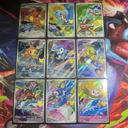 Pokemon TCG 30th anniversary First Partner IR Collection Promos Set 9 Cards - Image 1