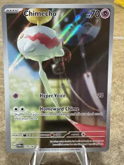 2024 Pokemon SV Twilight Masquerade TWM EN Chimecho #179/167 - Image 1