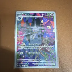 Pokemon Banette 234/217 ASC Full Art Holo Stage 1 Psychic HP 90 Pokemon TCG Card - Image 1