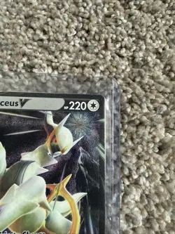 Arceus V 122/172 Sword & Shield Ultra Rare Full Art Holo Pokemon TCG (Metal) - Image 4