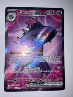 Pokemon TCG Mismagius EX 112/094 Phantasmal Flames Full Art Holo - Image 1