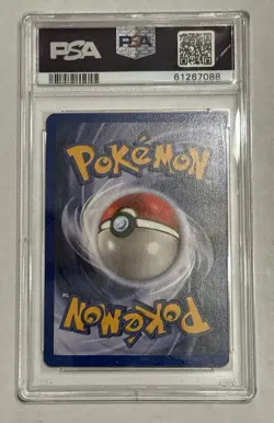1999 Pokemon Squirtle 063/102 Base Set Regular PSA 8 - Image 2