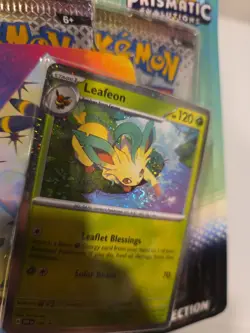 New & Sealed! Set of 2 Pokemon TCG Prismatic Evolutions Tech Sticker Collection - Image 5