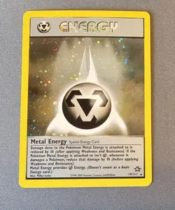NM/EX - Metal Energy - 19/111 - Holo - Neo Genesis - Pokemon Card - Image 1