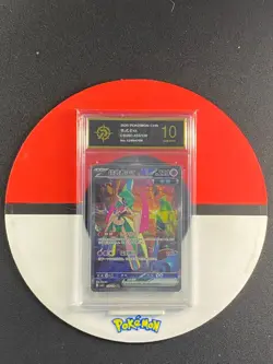 Pokemon Chinese TCG Mystic&Void Iron Valiant ex CSV6C-153/128 SAR Grade10 - Image 1