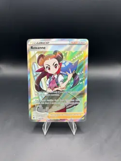 Pokemon Roxanne Trainer Full Art Ultra Rare Astral Radiance 188/189 Holo - NM - Image 1