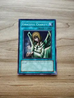 Yu-Gi-Oh - Graceful Charity - SDP-040 - Super Rare / Holo - Image 1